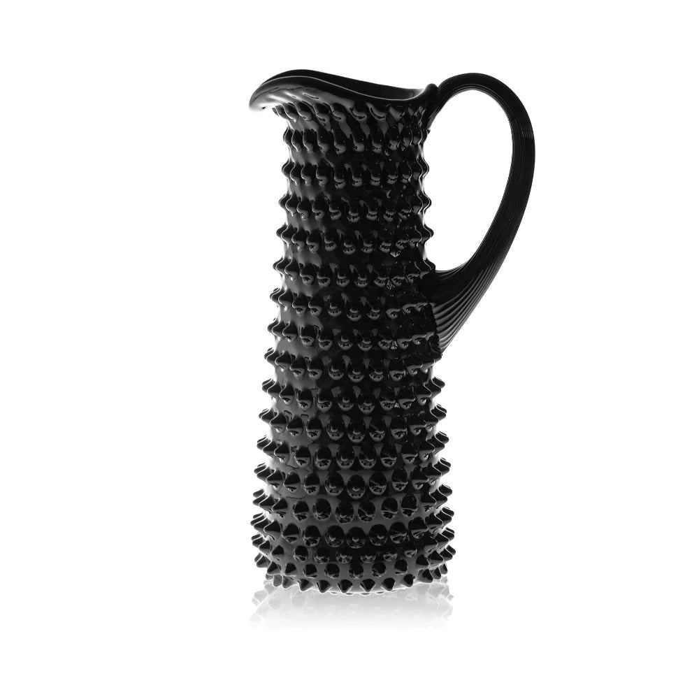 Vysoký Hobnail Džbán Black