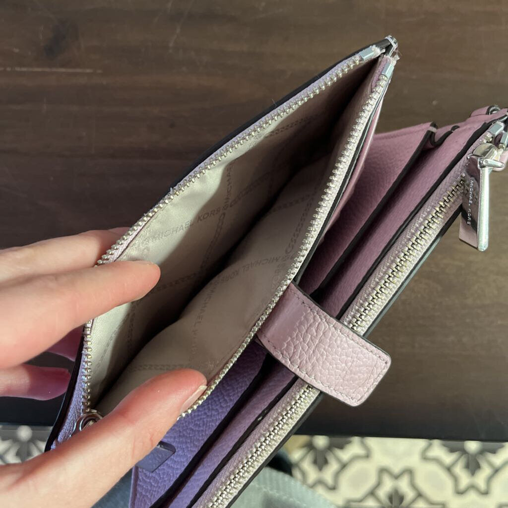 Michael Kors Lavender Wallet with Strap – newdsalem