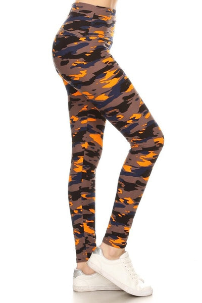 JWZUY Womens Camo Capris Workout Yoga Pants High Waisted Capri Leggings  Drawstring Sweatpants Fitness Athletic Joggers 1-Orange L - Walmart.com