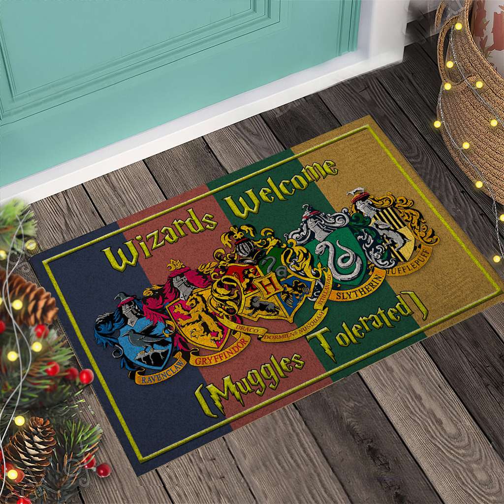 Wizards Welcome Muggles Tolerated The Magic World Doormat