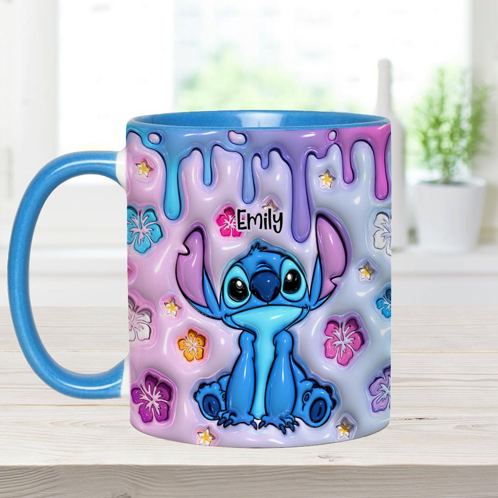 Ohana Means Family - Personalized Ohana Accent Mug