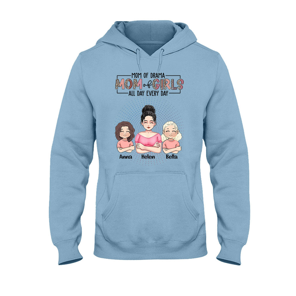 Mom Mode All Day - Personalized Mother's Day Mother T-shirt and Hoodie