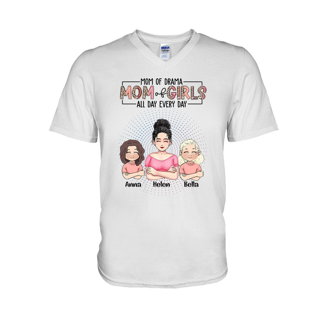Mom Mode All Day - Personalized Mother's Day Mother T-shirt and Hoodie