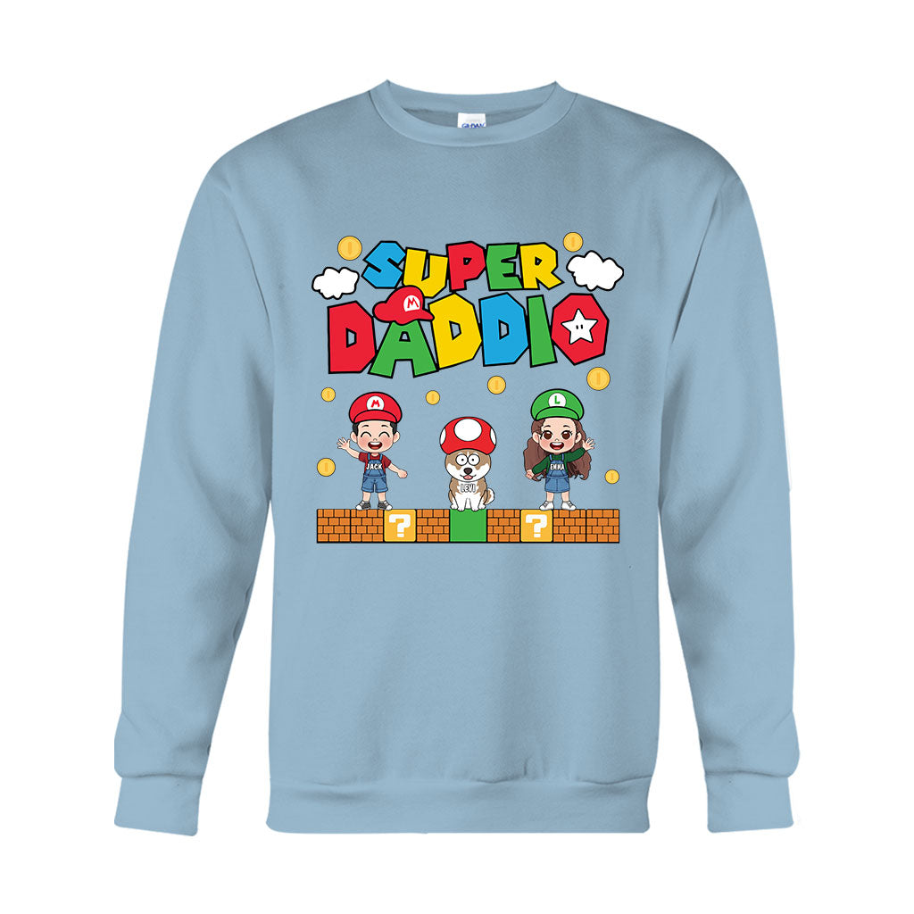 Super Mommy/ Daddy - Personalized Super Plumber T-shirt And Hoodie