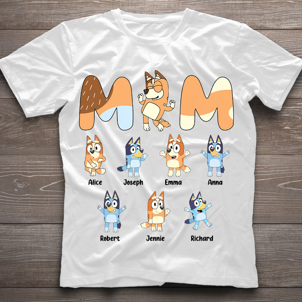 Mom And Dad - Personalized Mother T-shirt And Hoodie