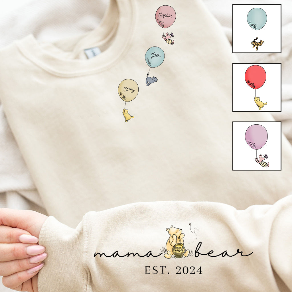 Mama Bear - Personalized Mother All Over Shirt