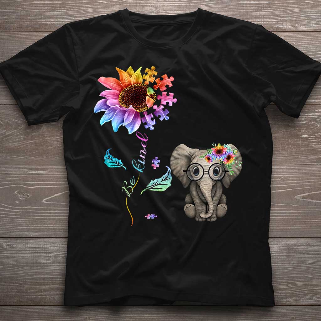 Elephant Be Kind - Autism Awareness T-shirt and Hoodie 0520