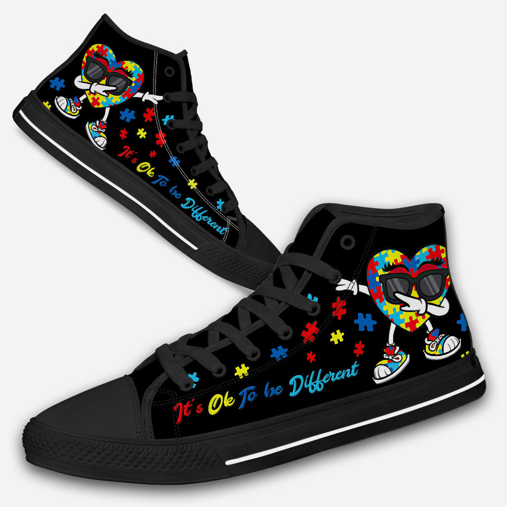 Choose Kind Autism Awareness High Top Shoes 0622