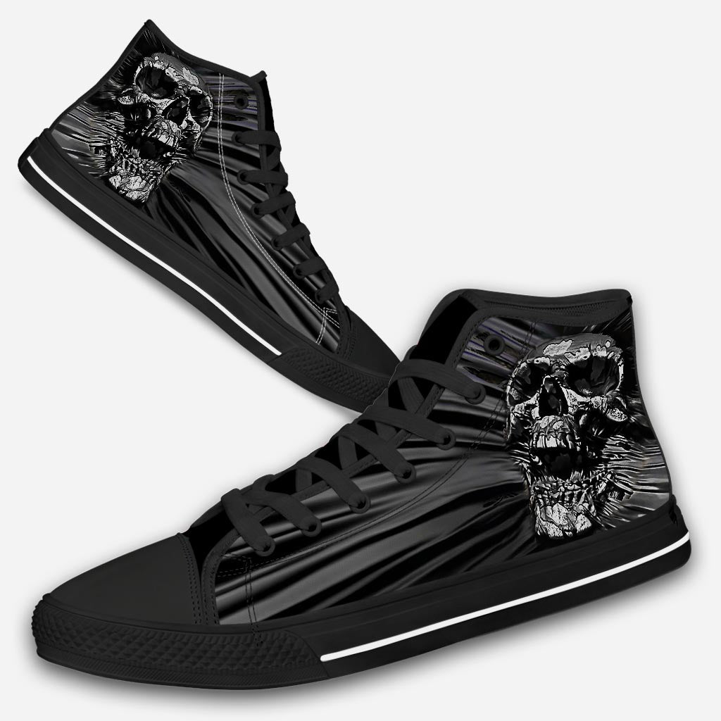 Screaming Skull High Top Shoes 0622