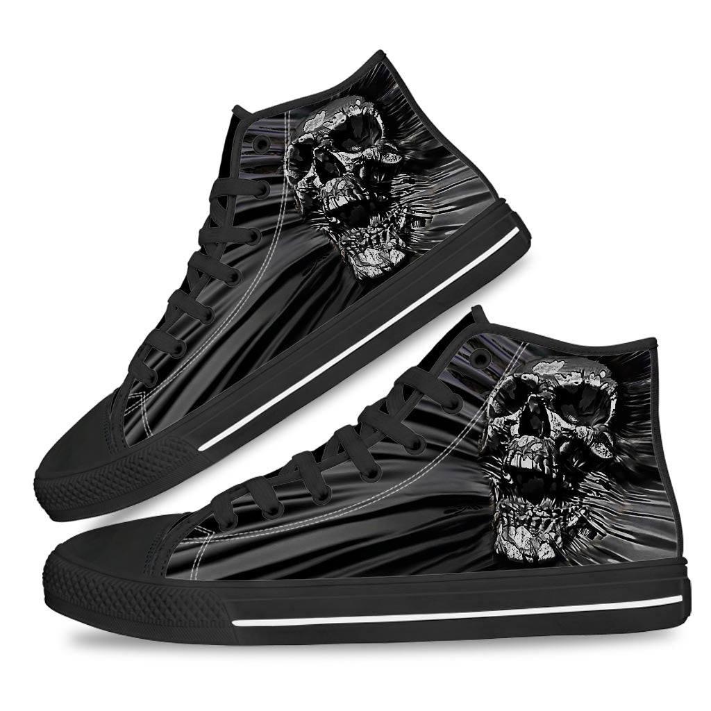 Screaming Skull High Top Shoes 0622