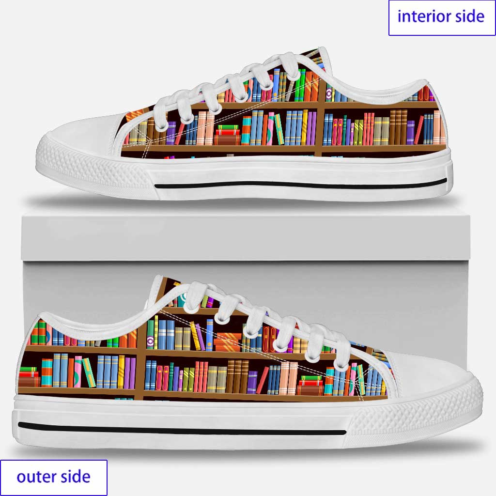 Books Lover Book Low Top Shoes 0622