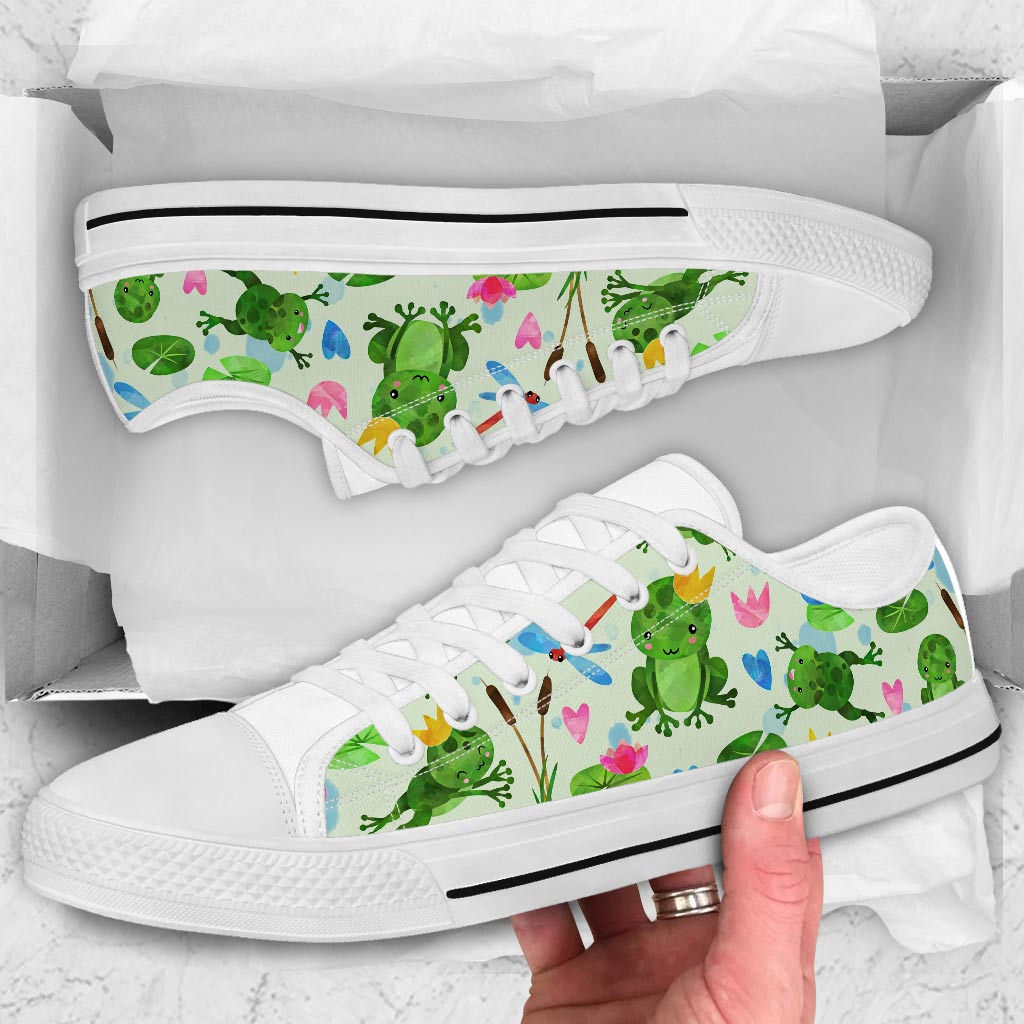 Lovely Frogs Frog Low Top Shoes 0622