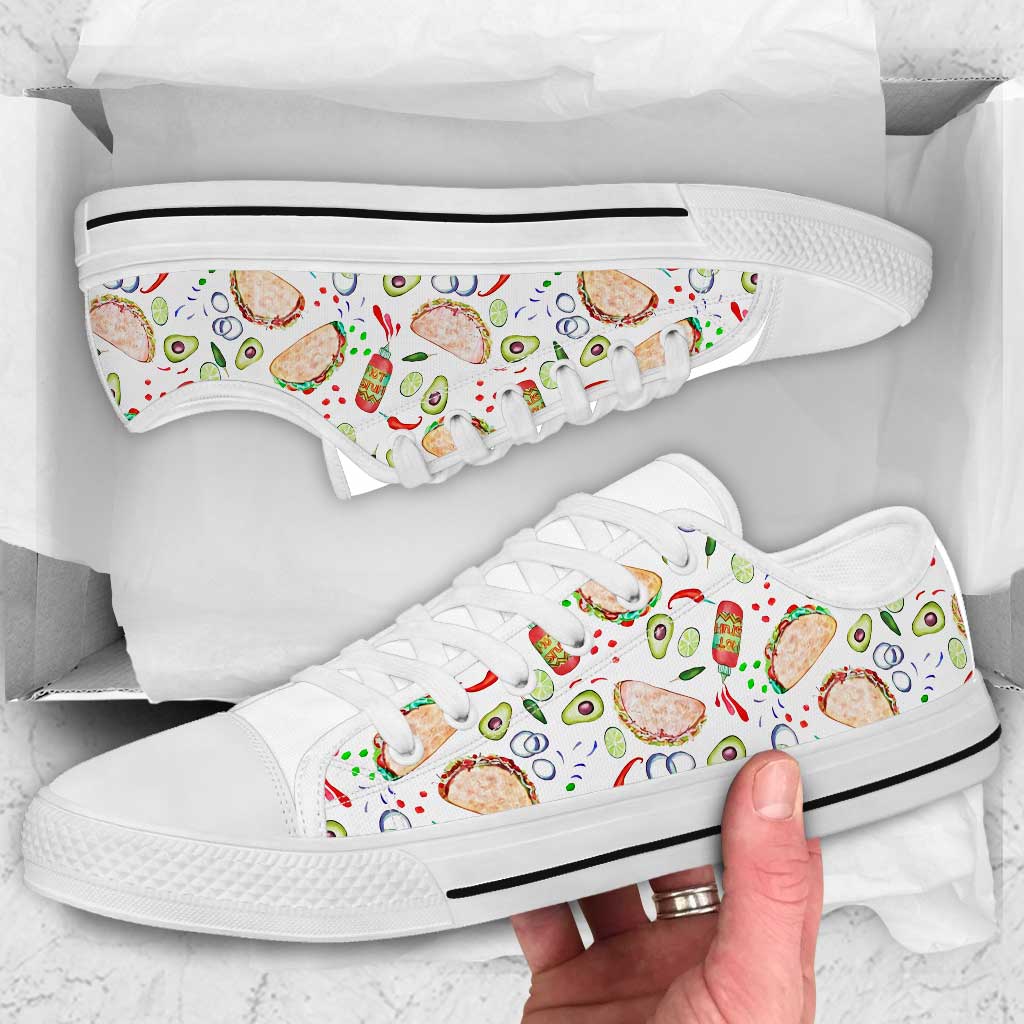 Love Tacos Taco Low Top Shoes 0622