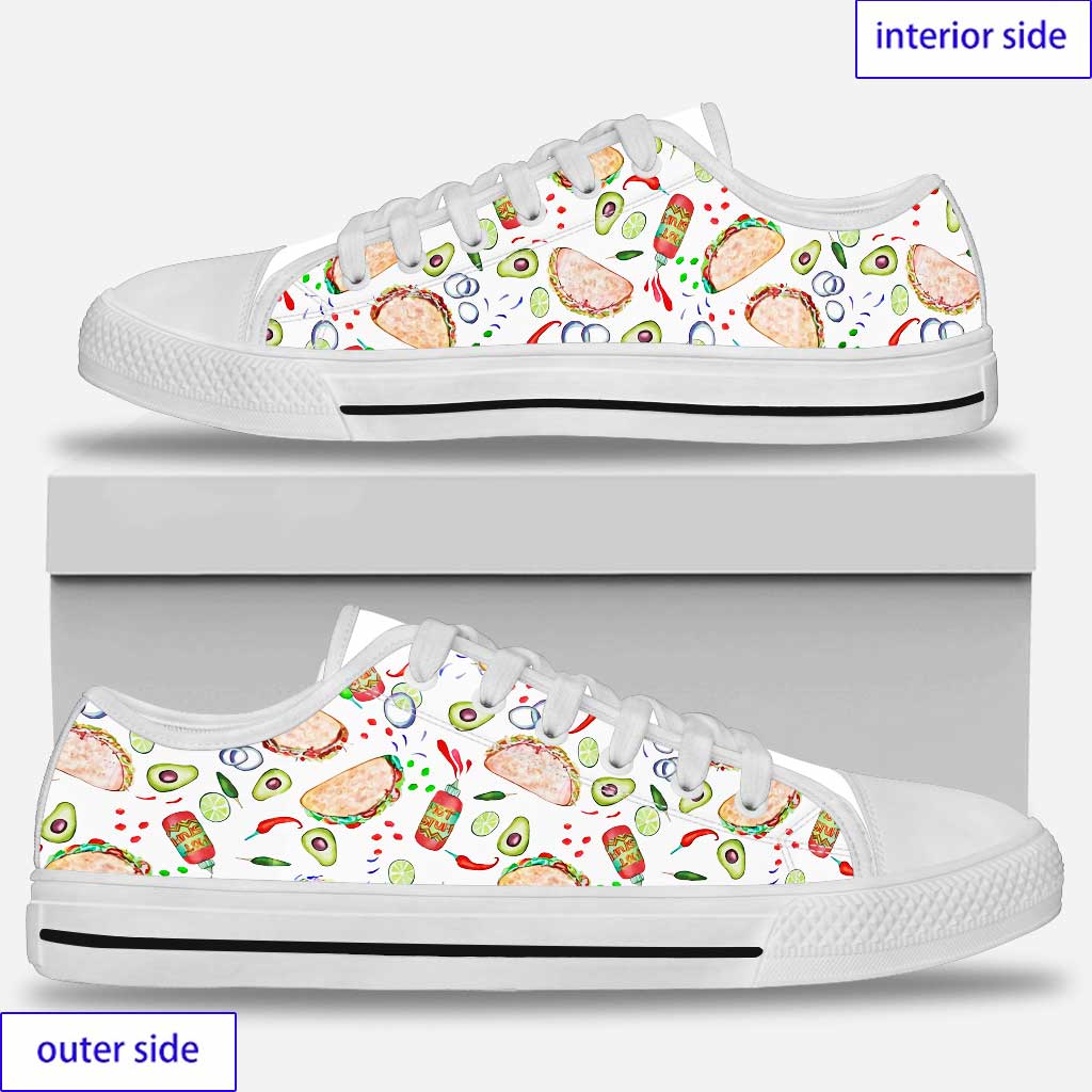 Love Tacos Taco Low Top Shoes 0622