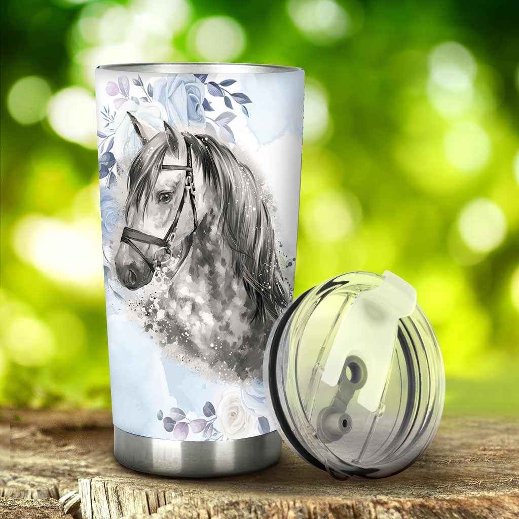 They Whispered To Me Horse Tumbler 0622