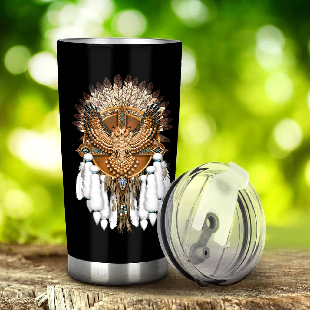 Listen To The Wind Owl Tumbler 0622