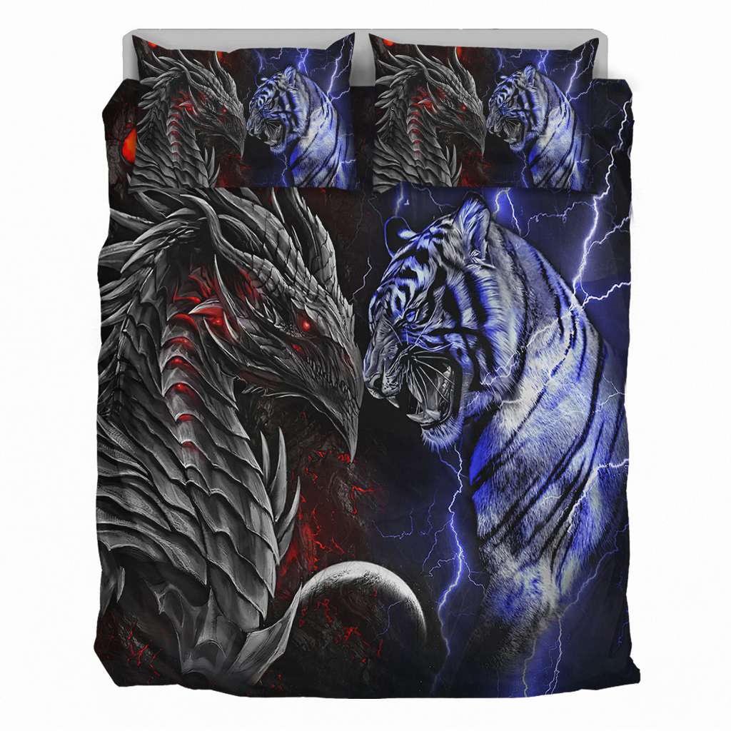 Dragon And Tiger - Dragon Bedding Set 0921