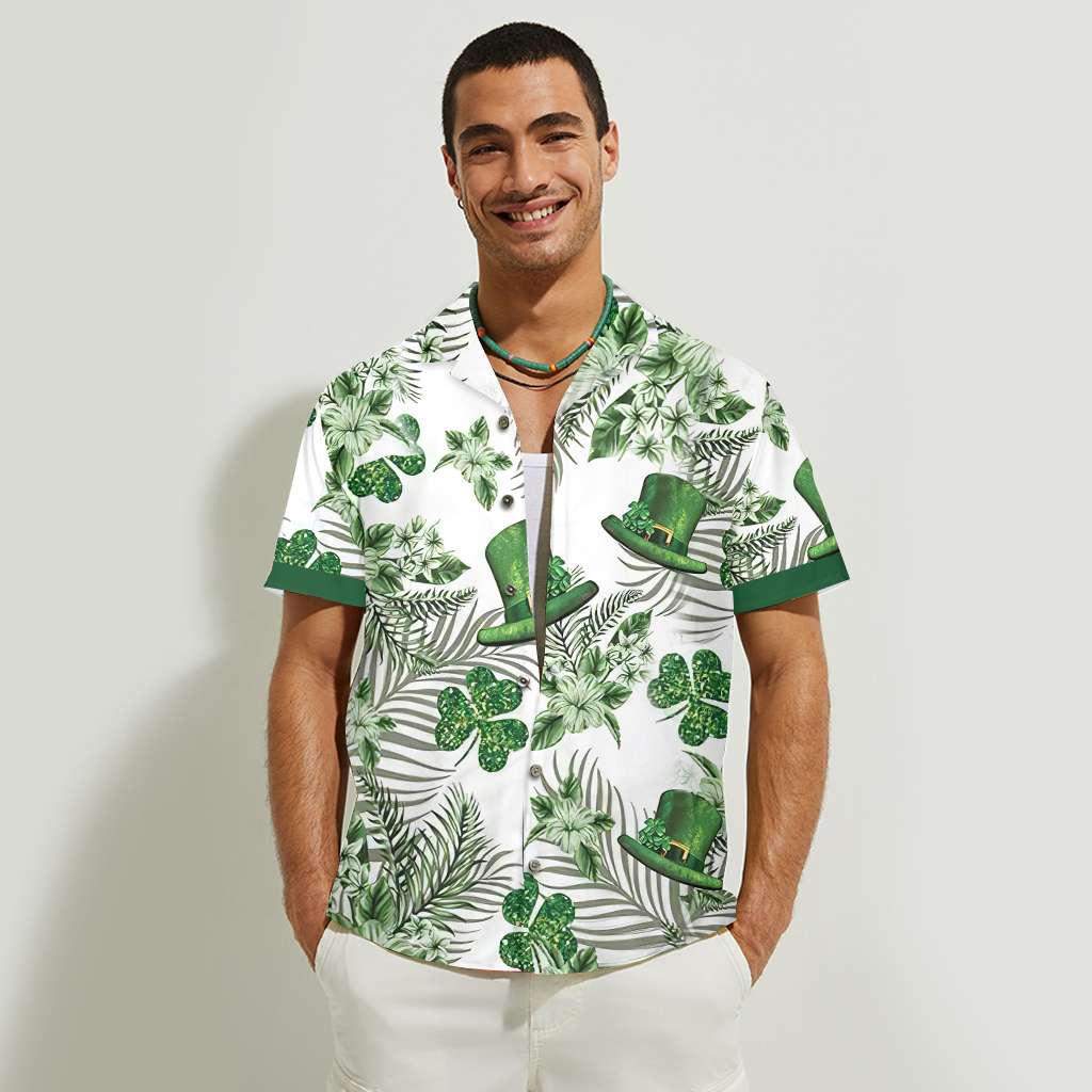 Happy Saint Patrick Day Parade Outfit - Irish Hawaiian Shirt 0921