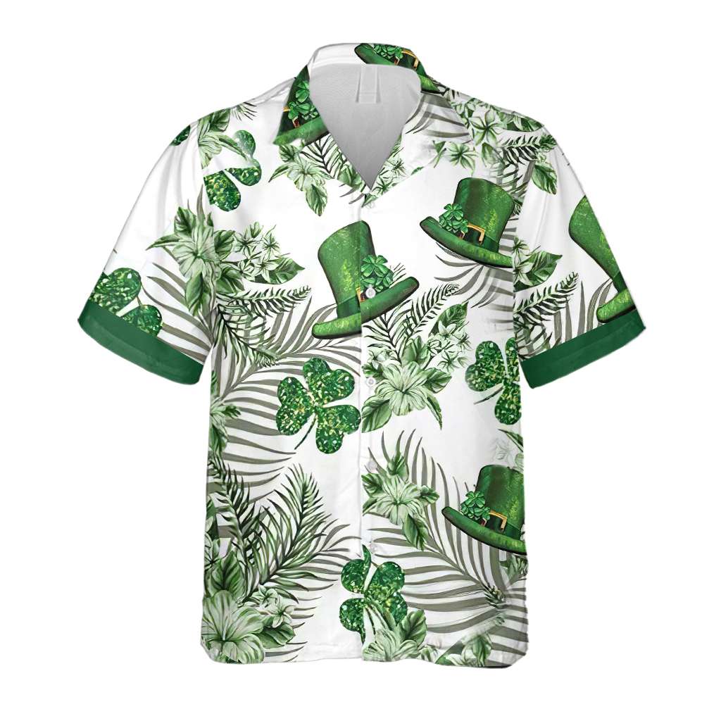 Happy Saint Patrick Day Parade Outfit - Irish Hawaiian Shirt 0921