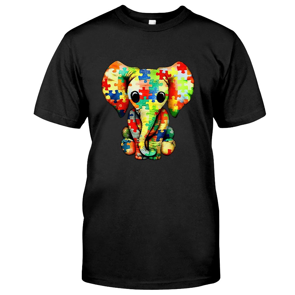 Autism Elephant - Autism Awareness T-shirt and Hoodie 0921