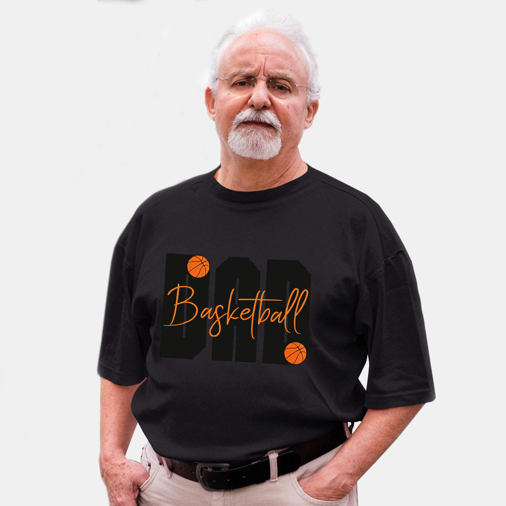 Dad Basketball Lover Father's Day Men - Basketball T-shirt and Hoodie 0921