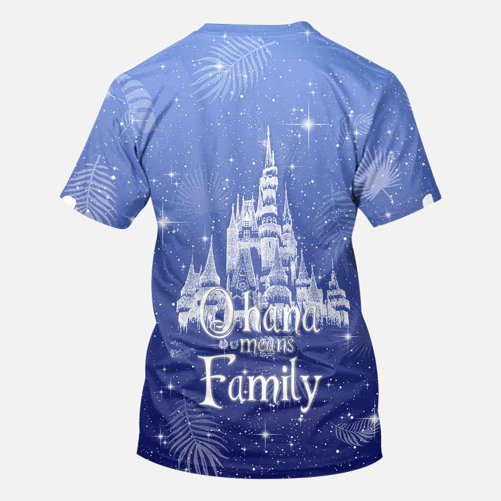 Ohana Means Family - All Over T-shirt and Hoodie 1120
