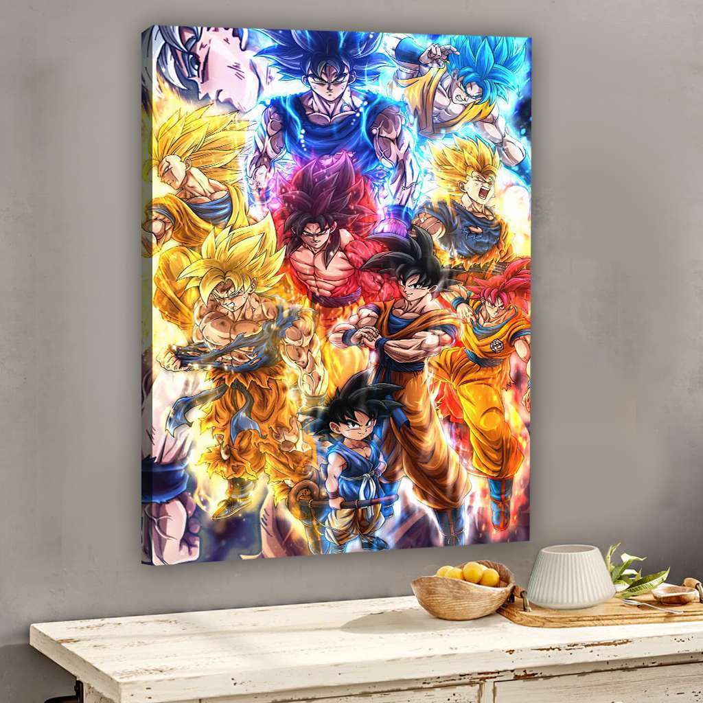 Super Fighters-  Seven Balls Canvas And Poster 1122