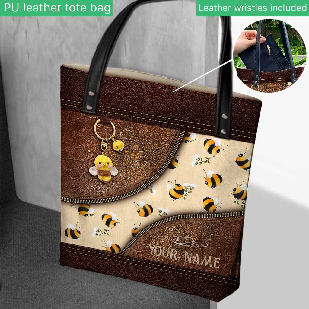 Little Bees Personalized  Tote Bag