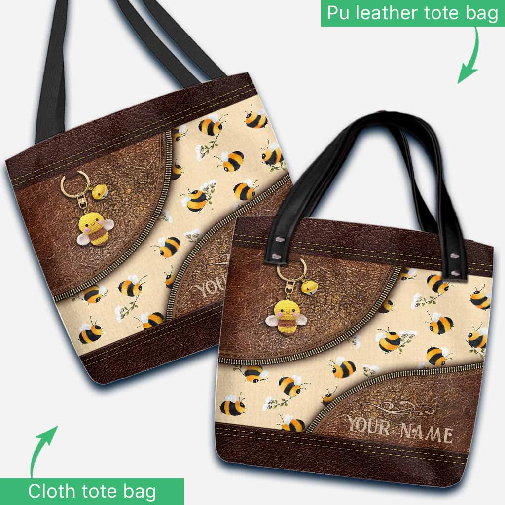 Little Bees Personalized  Tote Bag