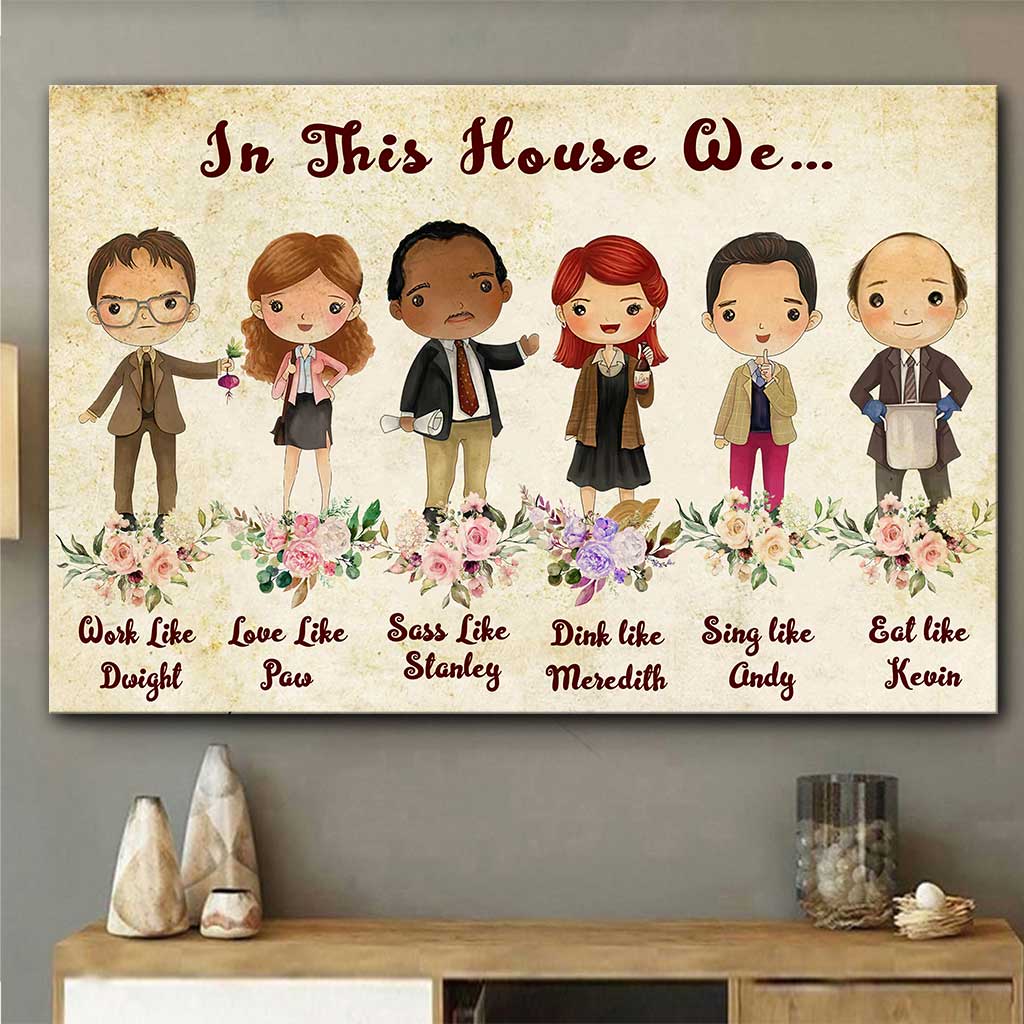 In This House Canvas And Poster