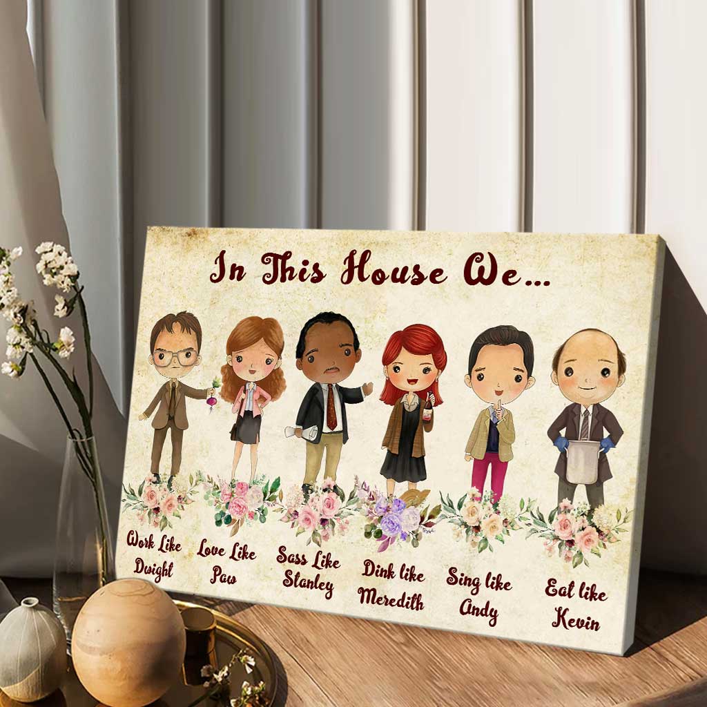 In This House Canvas And Poster