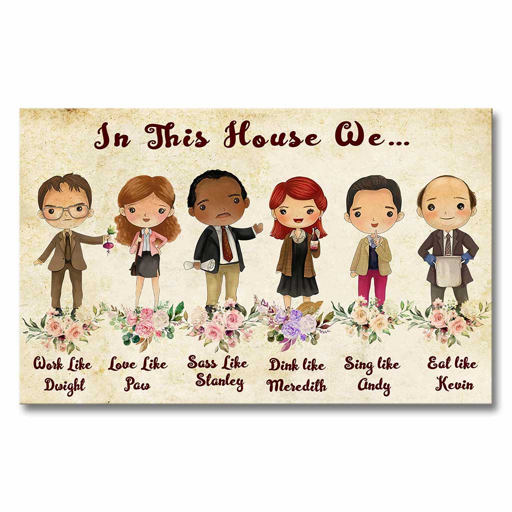 In This House Canvas And Poster