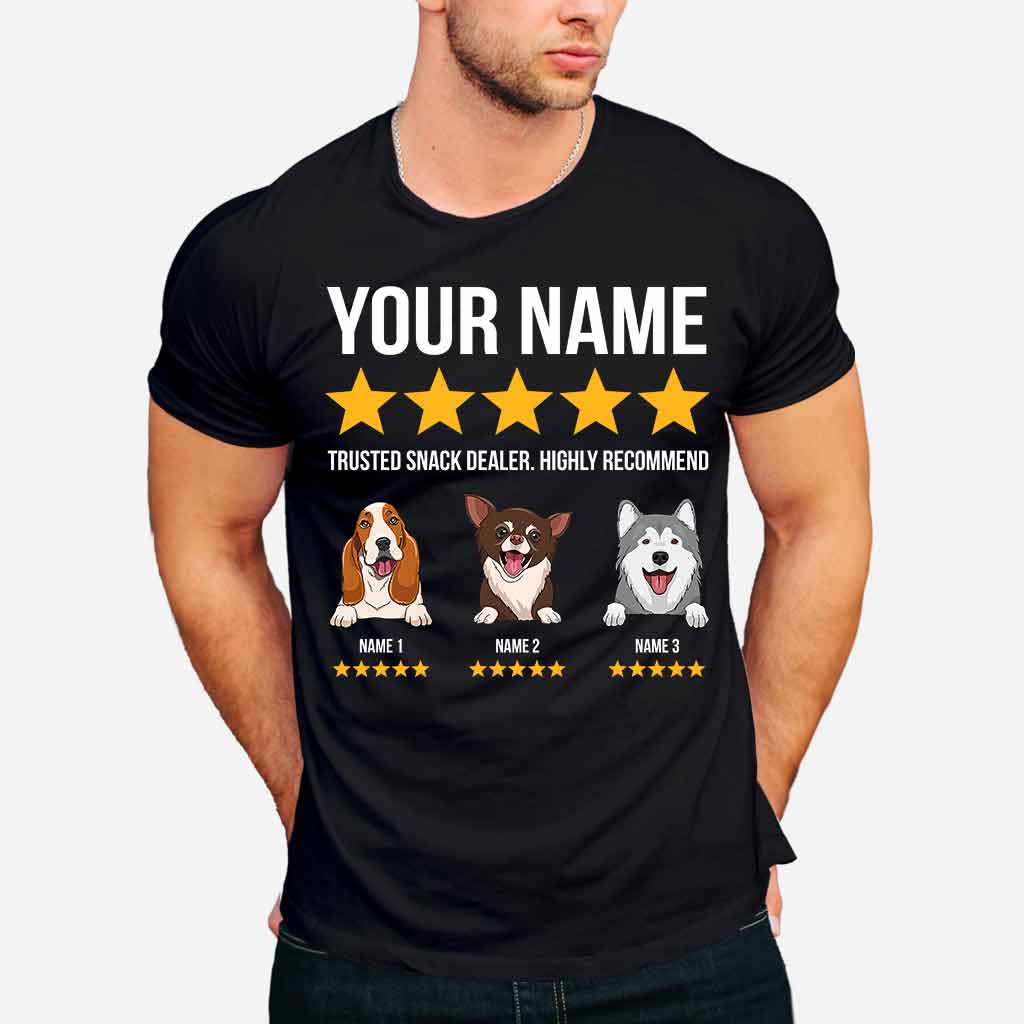 Trusted Snack Dealer - Dog Personalized T-shirt And Hoodie