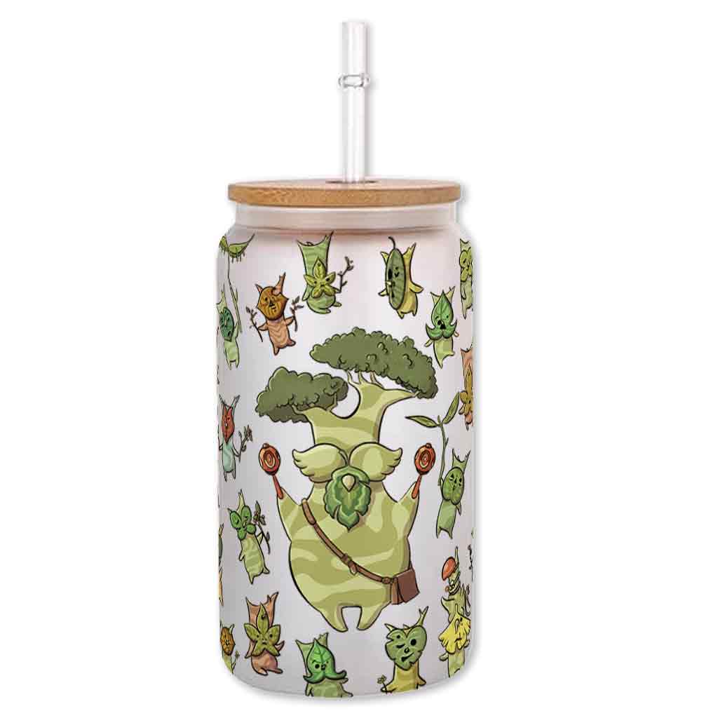 Funny Green Tree - Personalized The Adventurer Can Glass