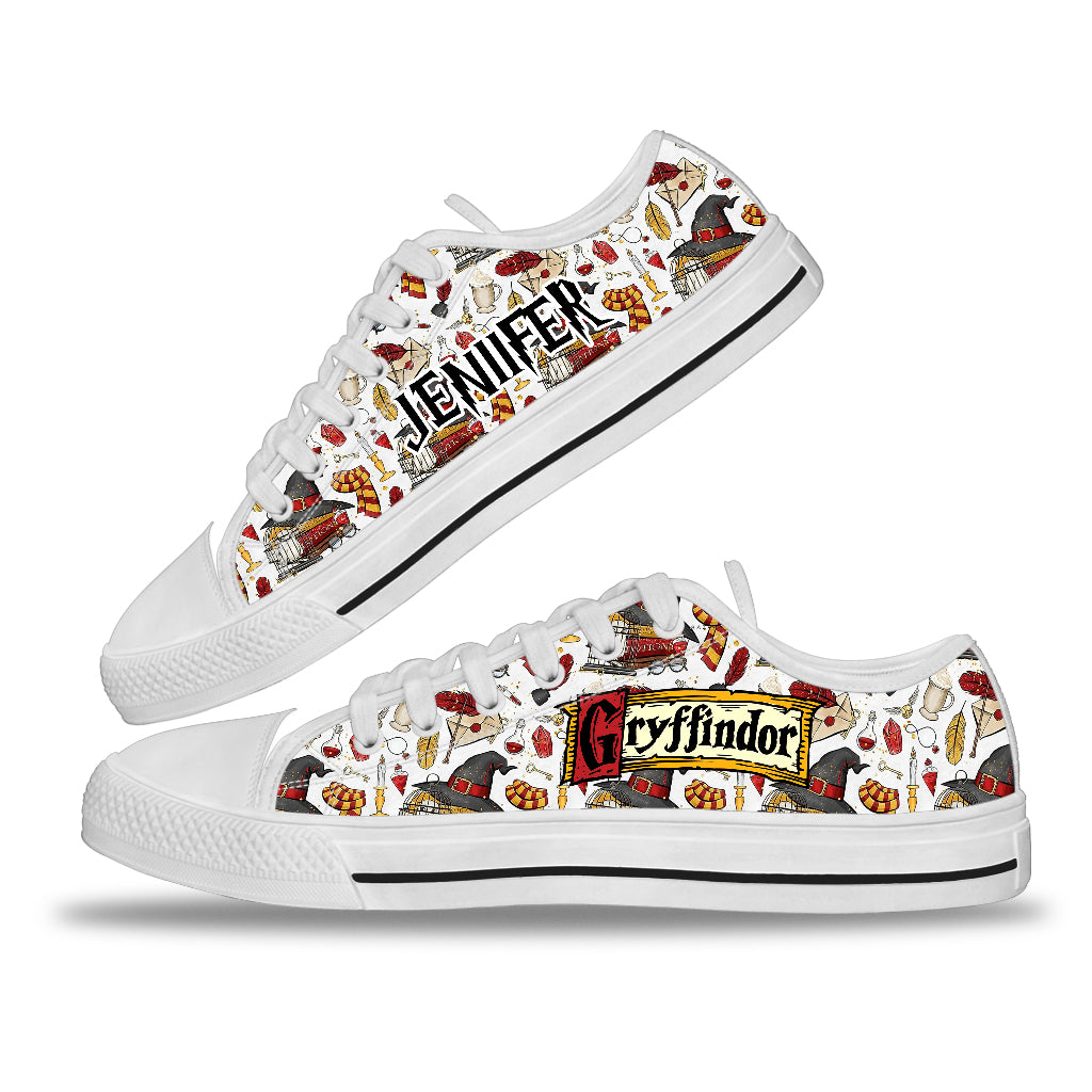 Magic Pattern - Personalized The Magic World Low Top Shoes