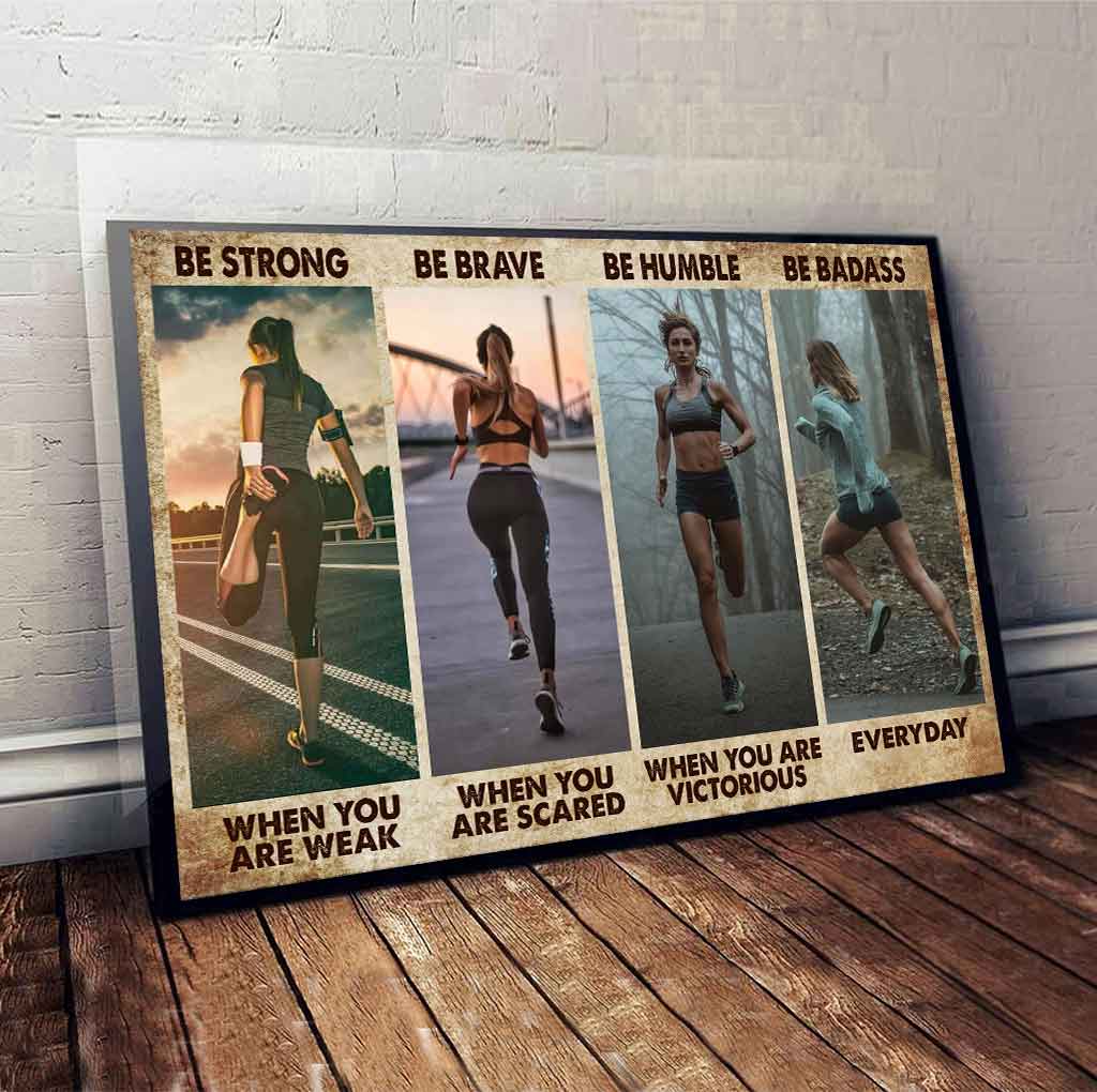 Be Strong - Running Poster