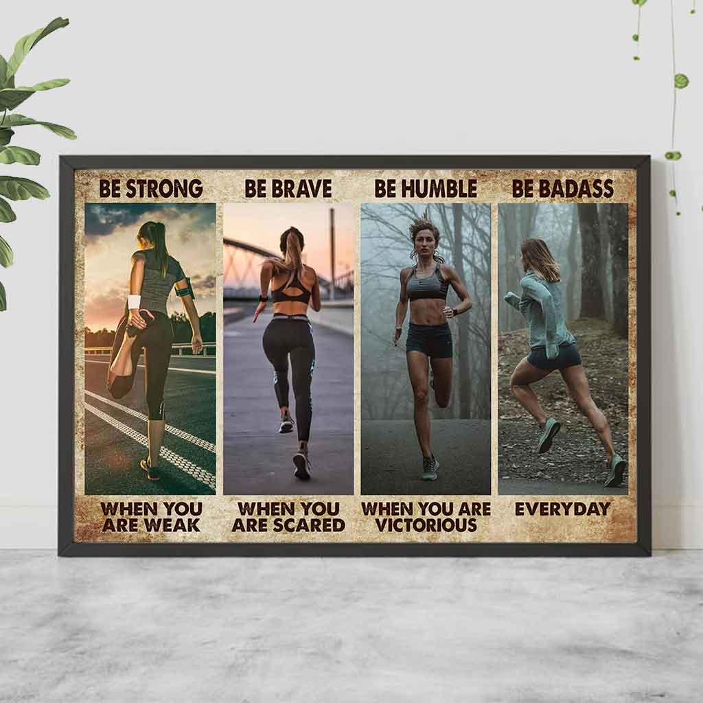 Be Strong - Running Poster