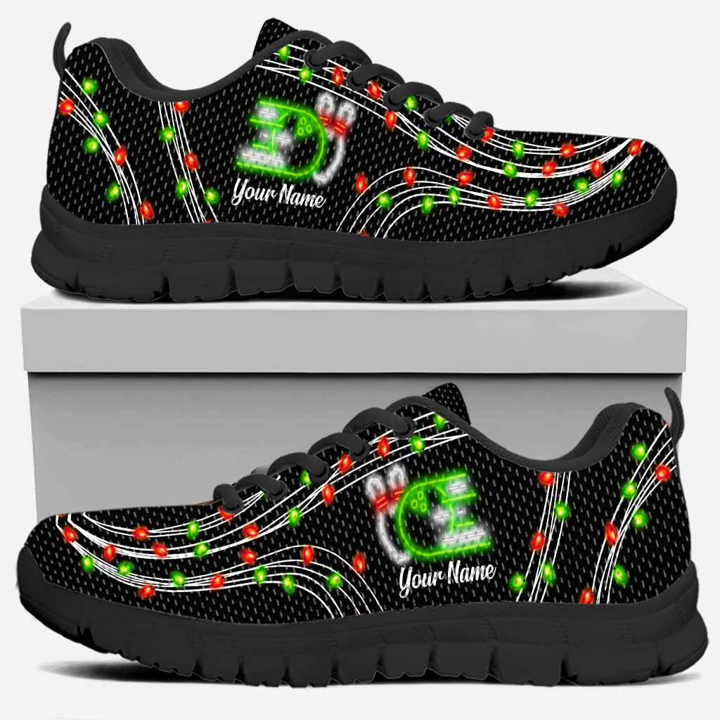 Tis The Season - Personalized Christmas Bowling Sneakers