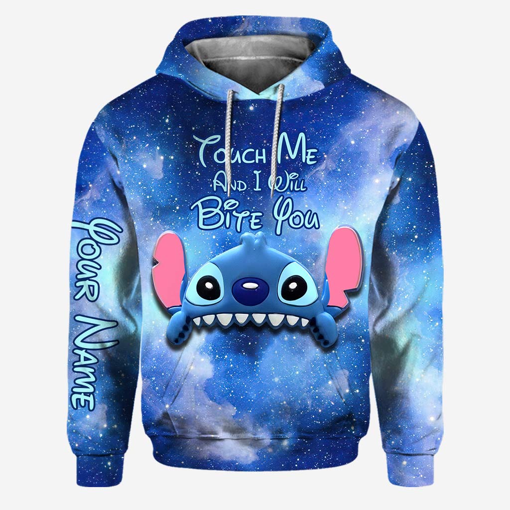 Touch Me And I Will Bite You - Personalized Hoodie and Leggings