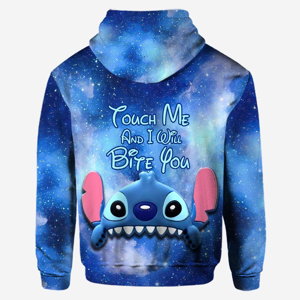Touch Me And I Will Bite You - Personalized Hoodie and Leggings