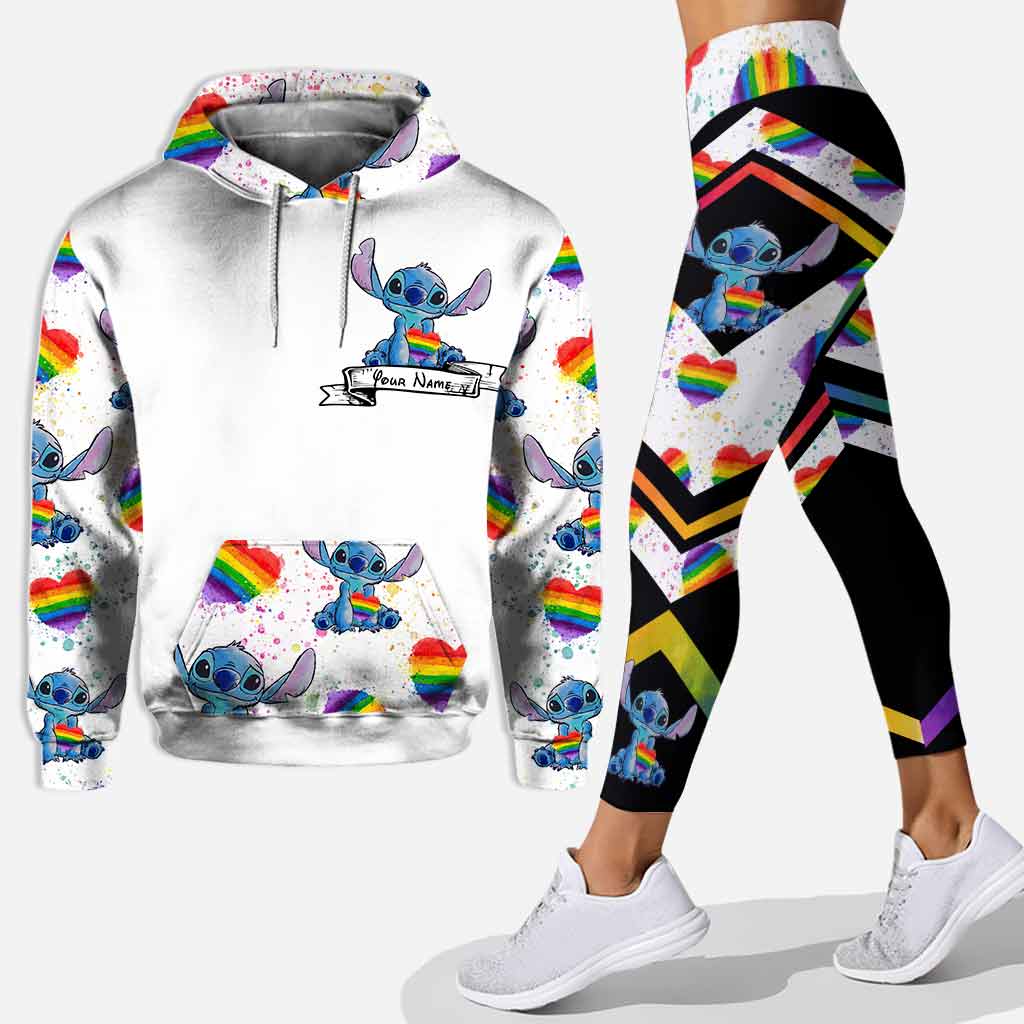 Love Is Love - Personalized LGBT Support Hoodie and Leggings