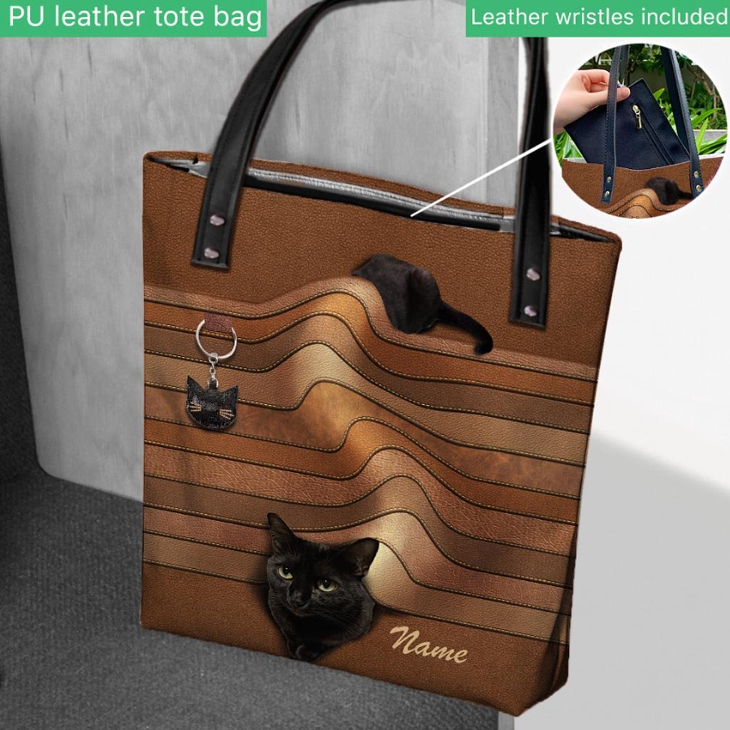 Lovely Cat Personalized  Tote Bag