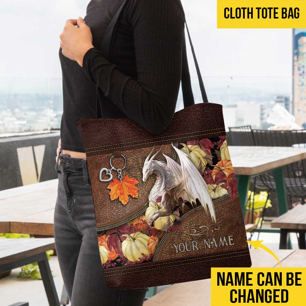 Autumn Vibes - Dragon Personalized Tote Bag