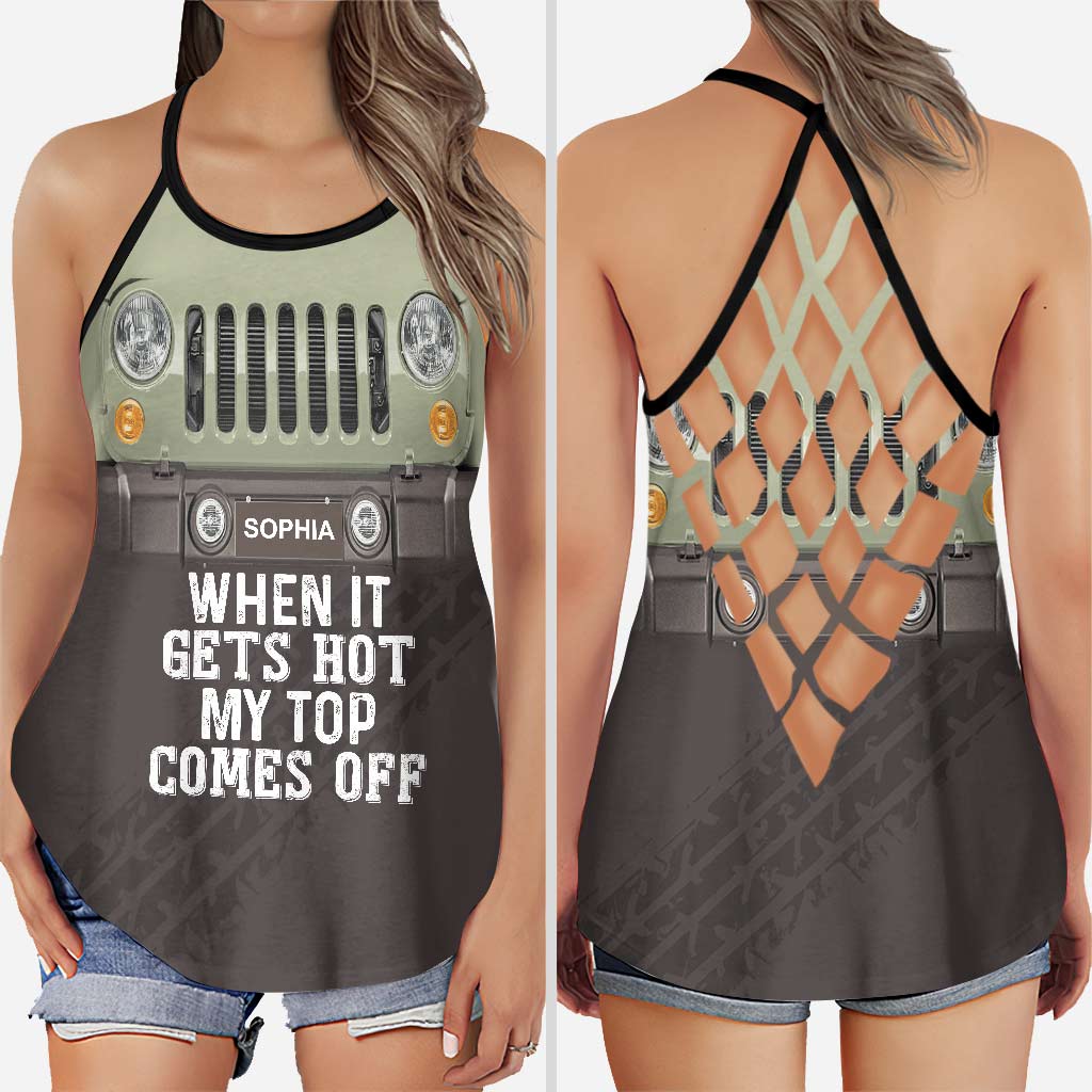 Wild Life Grill - Personalized Car Cross Tank Top