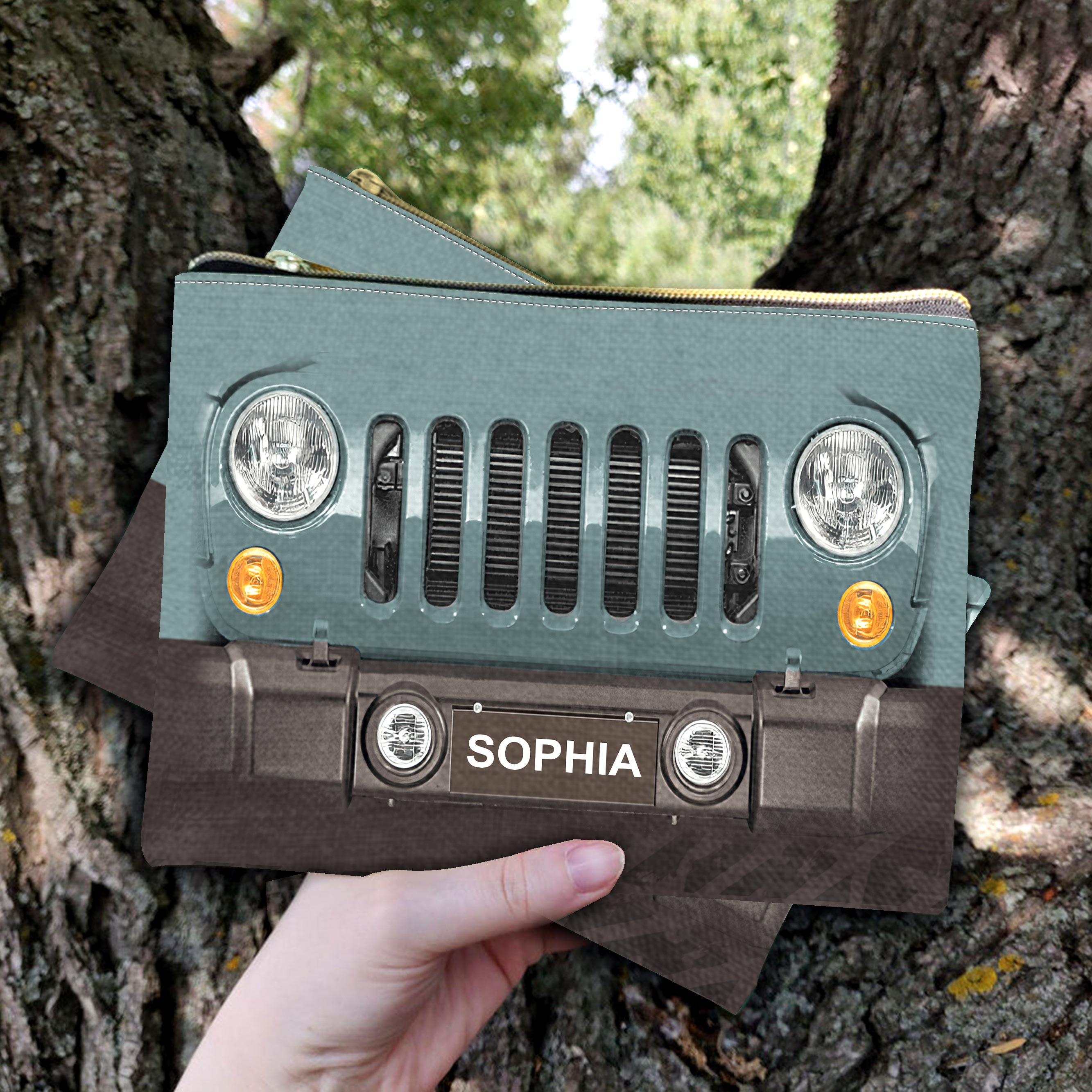 Wild Life Grill - Personalized Car Pouch