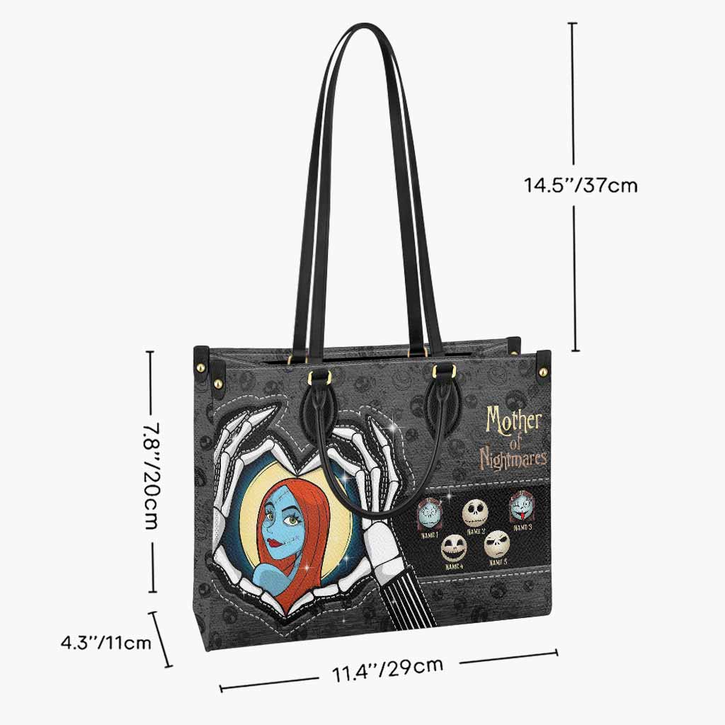 Mother Of Nightmares - Personalized Mother's Day Leather Handbag