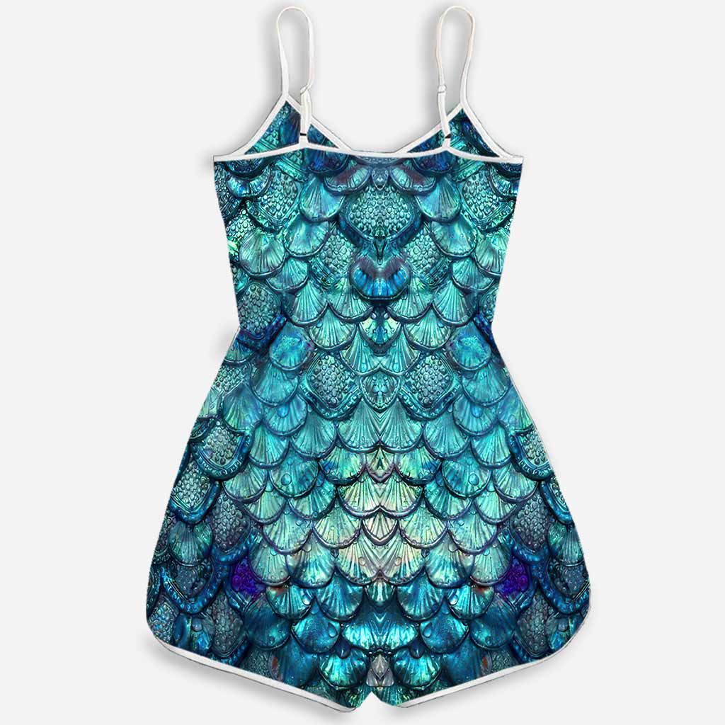 Salty Lil Beach - Mermaid Romper