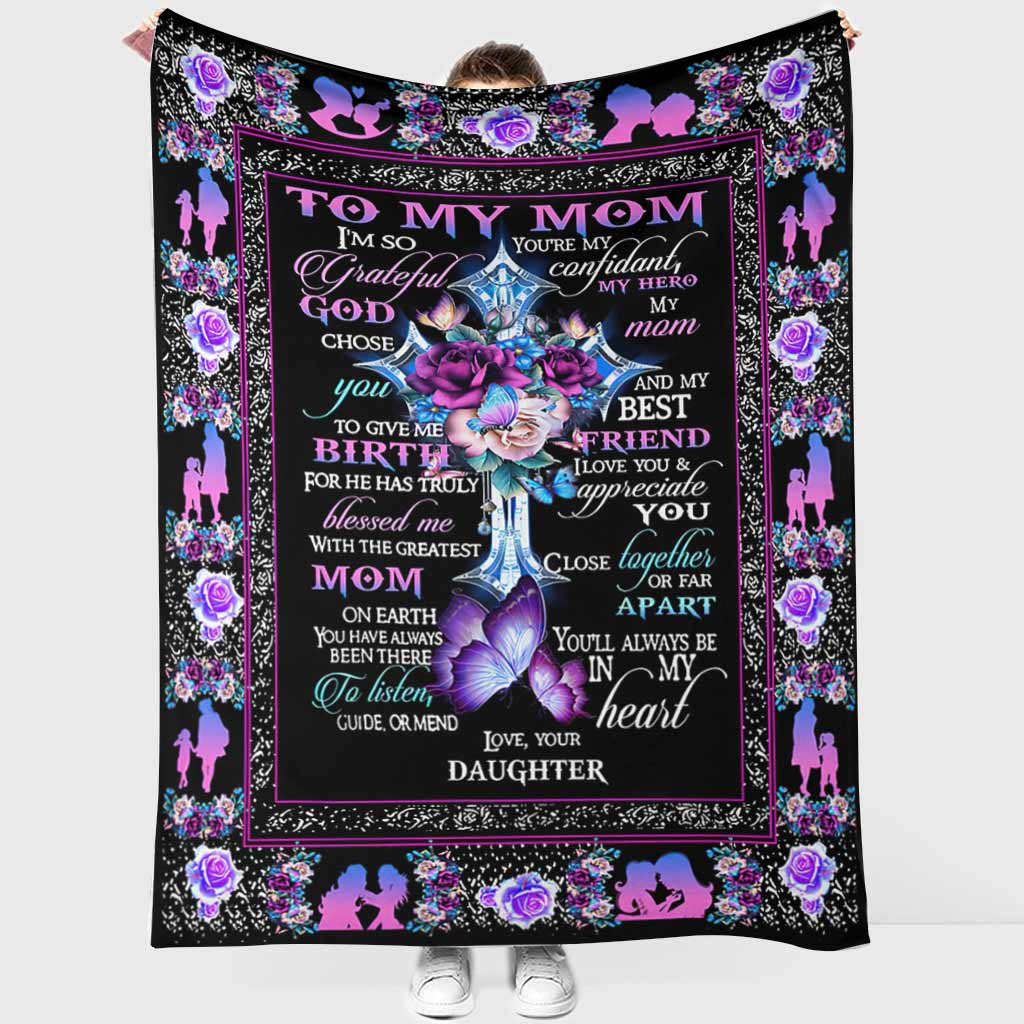 To My Mom - Personalized Blanket – Macorner