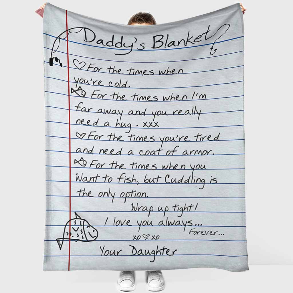 Daddy's Blanket - Father Blanket 082021