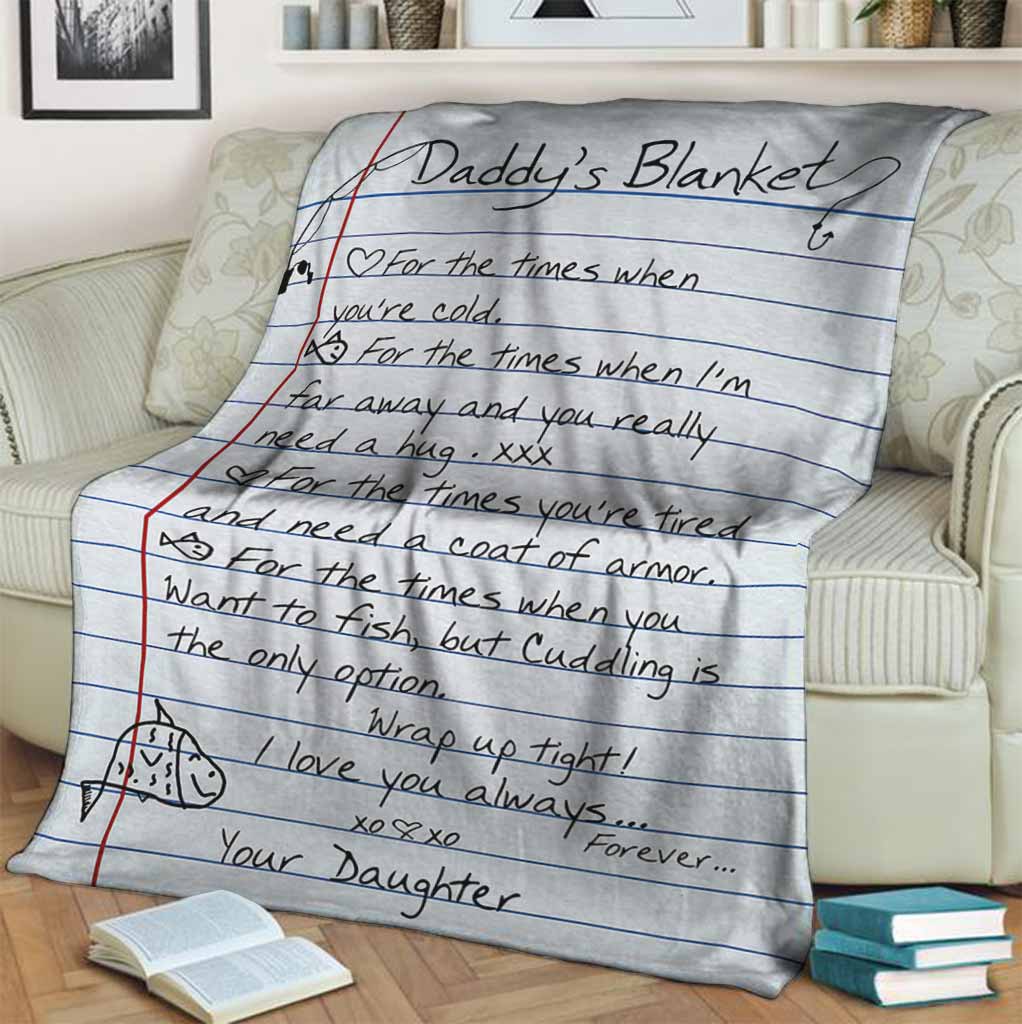 Daddy's Blanket - Father Blanket 082021